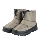 ザ・ノース・フェイス(THE NORTH FACE)(メンズ、レディース)ブーツ ヌプシ ブーティ ウォータープルーフ VII ショート ベージュ NF52273 GK