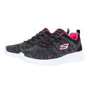 スケッチャーズ（SKECHERS）（レディース）カジュアルシューズ ダイナマイト 2.0 イン ア フラッシュ ワイド 12965W-BKHP