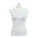 ジーフィット(G-FIT)(レディース)ジュニア カップ付 タンクトップ GF-I066T WHT