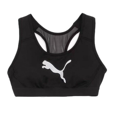 プーマ（PUMA）（レディース）トレーニング ベーシック スポーツ ブラトップ ミディアムサポート 527027 01 BLK