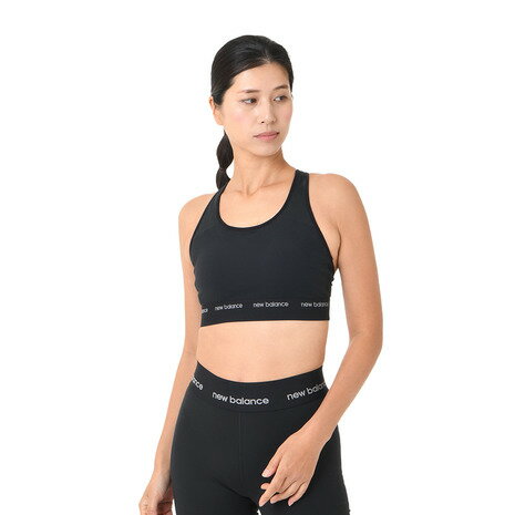 【ポイント10倍!要エントリー★ブラックフライデー限定】ニューバランス(new balance)(レディース)Sleek ミディアムサポート スポーツブラ WB...
