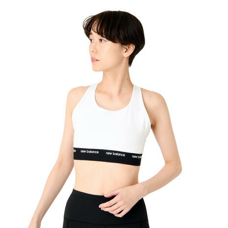 【ポイント10倍!要エントリー★ブラックフライデー限定】ニューバランス(new balance)(レディース)Sleek ミディアムサポート スポーツブラ WB...