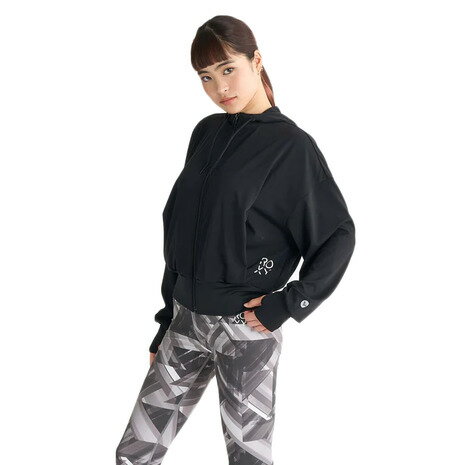 ロキシー(ROXY)(レディース)YOU ARE ENOUGH ジップアップ フーディー 25SPRZP251520BLK ロキシー(ROXY)(レディース)YOU ARE ENOUGH ジップアップ フーディー 25SPRZP251520BLK