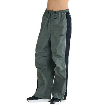 ロキシー（ROXY）（レディース）NAIL IT PARACHUTE PANTS フィットネス ロングパラシュートパンツ 25FW..