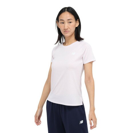 【ポイント10倍!要エントリー★ブラックフライデー限定】ニューバランス(new balance)(レディース)スポーツ ショートスリーブTシャツ AWT5340...