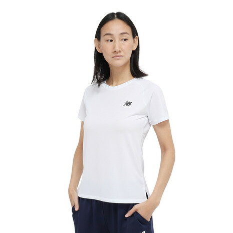 【ポイント10倍!要エントリー★ブラックフライデー限定】ニューバランス(new balance)(レディース)スポーツ ショートスリーブTシャツ AWT5340...