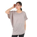 リアルストーン(RealStone)(レディース)Tシャツ レディース ヨガウェア アシンメトリートップ RF-C016TS HBR