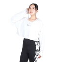 ハーレー(HURLEY)(レディース)ファントム クロップ タイダイ ボックス ロング スリーブ Tシャツ WUT2421032-WHT