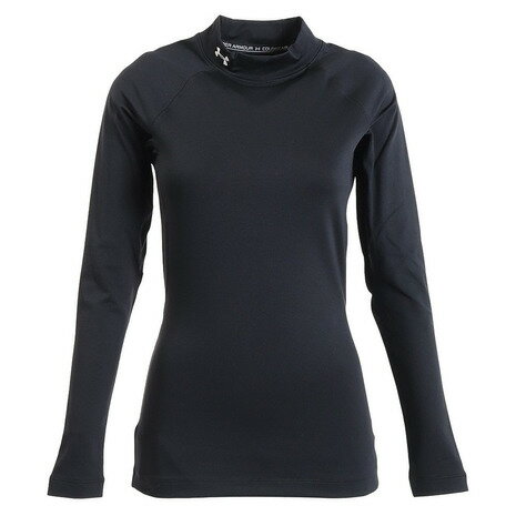 【20%OFFクーポン対象!11/25まで】アンダーアーマー(UNDER ARMOUR)(レディース)コールドギア 冬用 アーマー モックシャツ 1375496 001