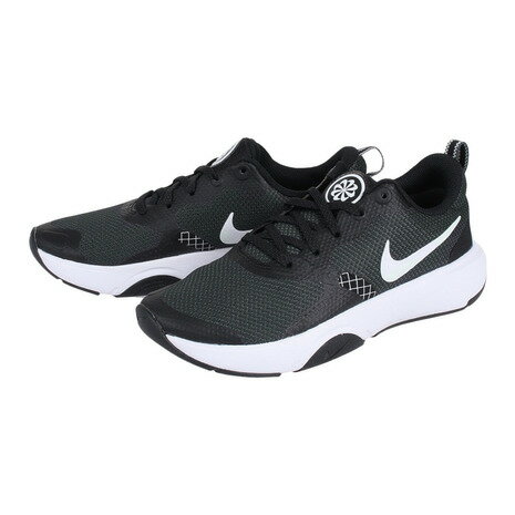 ナイキ（NIKE）（レディース）スポーツシューズ シティ レップ TR ブラック DA1351-002 フィットネス ジム レディース スニーカー 室内 運動靴 耐久性