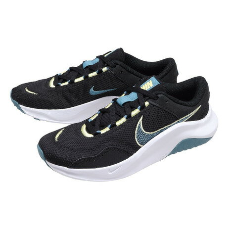 ナイキ（NIKE）（レディース）スニーカー ジムシューズ ウィメンズ レジェンド エッセンシャル 3 NN ブラック DM1119-006 トレーニング フィットネス 運動 靴