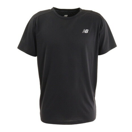 ニューバランス Tシャツ メンズ ニューバランス（new balance）（メンズ）ランニング ベーシック ショートスリーブ Tシャツ 半袖 AMT03203BK