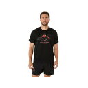 アシックス(ASICS)(メンズ)FUJITRAILロゴ半袖シャツ 2011C981.003(4)