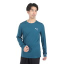 プーマ(PUMA)(メンズ)ランニング ラン フェイバリット 長袖 Tシャツ 523669 21 BGRY