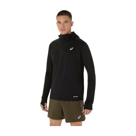 アシックス（ASICS）（メンズ、レディース）ROAD ランニング ウィンター長袖フーディー 2011D359.001