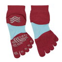 タビオ(Tabio)(メンズ、レディース)レーシングラン 5本指 ソックス 071120035 37