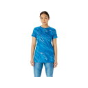 アシックス(ASICS)(レディース)ウィメンズグラフィックドライ半袖シャツ 2012C781.403