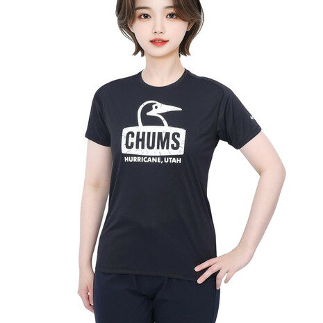 【最大7万ポイントバック!要エントリー&抽選★5/10限定】チャムス(CHUMS)(レディース)ランニング BB Face 半袖Tシャツ CH11-2494-K001 【最大7万ポイントバック!要エントリー&抽選★5/10限定】チャムス(CHUMS)(レディース)ランニング BB Face 半袖Tシャツ CH11-2494-K001
