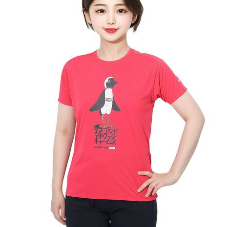 チャムス(CHUMS)(レディース)Rng ラブ&アドヴェン 半袖Tシャツ CH11-2497-R018
