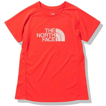 【5/15 24h限定 エントリーで会員ランク別ポイント最大10倍!】ノースフェイス(THE NORTH FACE) ショートスリーブGTDロゴクルーシャツ NTW12092 FL 母の日 (レディース)