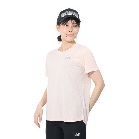 ニューバランス(new balance)(レディース)Athletics 半袖ランTシャツ WT41253QPH