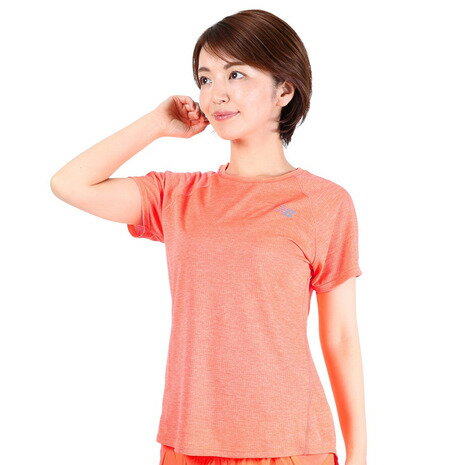 ニューバランス（new balance）（レディース）Impact RunショートスリーブTシャツ WT21262ODR