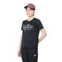 ニューバランス(new balance)(レディース)ランニングウェア スペシャルエディション 半袖Tシャツ AWT4107YBK