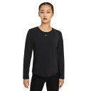 ナイキ（NIKE）（レディース）長袖Tシャツ レディース ラックス スタンダード フィット DD0621-010 ブラック