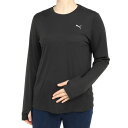 プーマ（PUMA）（レディース）RUN FAVORITE 長袖 Tシャツ 523698 01 BLK