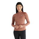 【10%OFFクーポン対象!8/21まで】ニューバランス(new balance)(レディース)Sport Essentials プレミアムヒートグリッドハーフジップ 長袖シャツ WT43200SWA