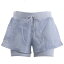 アンダーアーマー(UNDER ARMOUR) ランニング スピードポケット 2in1 ウエイトレス ショーツ 1350192 HGY/HGY/RLT RN (Lady's)