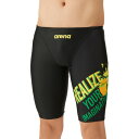 アリーナ(ARENA)(メンズ)競泳水着 メンズ 水泳 レーシングスパッツ ハーフレッグ WA承認 AS4FRC55M BKYL
