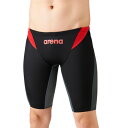 アリーナ(ARENA)(メンズ)競泳水着 メンズ 水泳 ハーフスパッツ WA承認 ARN-1026M BKRD