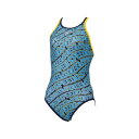 スピード(SPEEDO)(レディース)競泳水着 レディース 水泳 ファンピース ダブルバック ターンズスーツ 青 STW02504 BL 背穴 4WAYストレッチ性(4)