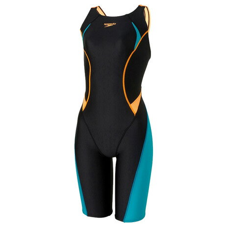 スピード（SPEEDO）（レディース）競泳水着 レディース 水泳 フレックスシグマカイセミオープンバックニースキン WA承認モデル SCW12302F AP