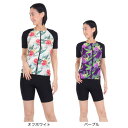 フットマーク(FOOTMARK)(レディース)フィットネス水着 水泳 長持ちするセパレーツ水着 袖付 0256649(4)