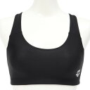 アリーナ(ARENA)(レディース)水着 水泳 ブラトップ 黒 M-LLサイズ AS5SWM31L BKBK ブラトップ 縫い込みパッド パッド付き トレーニング 練習用 ロゴ 入り