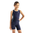 ナイキ(NIKE)(キッズ)スクール水着 ジュニア 女子 水泳 ガールズセパレーツ 1991003-06 撥水 速乾 めくれ防止