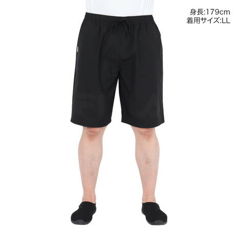 フィラ（FILA）（メンズ）リゾート水着 かすれプリントトランクス メッシュインナー付き 425202 -BK