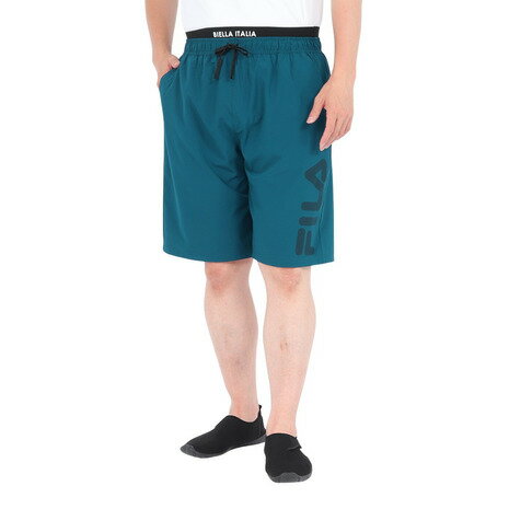 フィラ(FILA)(メンズ)リゾート水着 ウエスト切替ロゴトランクス メッシュインナー付き 425204 -DGN フィラ(FILA)(メンズ)リゾート水着 ウエスト切替ロゴトランクス メッシュインナー付き 425204 -DGN