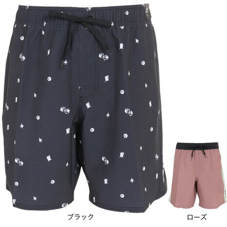 ルーカ(RVCA)(メンズ)水着 海パン ショート丈 ボードショーツ サーフパンツ PERRY MIX BS BD041525 ルーカ(RVCA)(メンズ)水着 海パン ショート丈 ボードショーツ サーフパンツ PERRY MIX BS BD041525