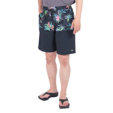 クイックシルバー(Quiksilver)(メンズ)TROPIC FEVER VOLLEY 20NB 水着 サーフパンツ 24SUQBS242024BLK クイックシルバー(Quiksilver)(メンズ)TROPIC FEVER VOLLEY 20NB 水着 サーフパンツ 24SUQBS242024BLK