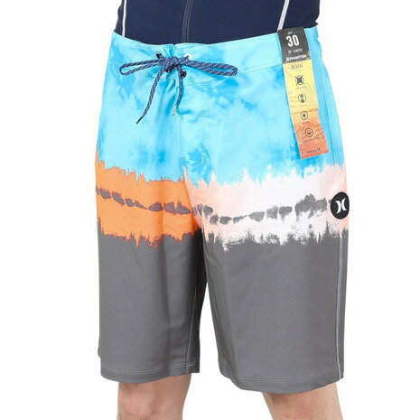 ハーレー(HURLEY)(メンズ)水着 海パン サーフパンツ ボードショーツ PHANTOM CATALINA 20 22 DB8796-H081 ブルー グレー