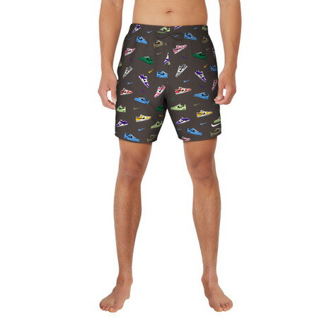 ナイキ(NIKE)(メンズ)水着 水陸両用 プリントストレッチ 7インチボレーショーツ NESSF552-N206