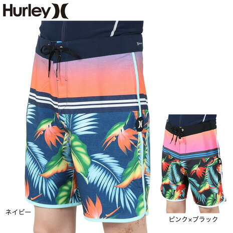 ハーレー(HURLEY)(メンズ)水着 海パン ハーフパンツ ボードショーツ PHTM PARADISE BIRDS 18 22 CU0711