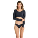 ロキシー(ROXY)(レディース)PARTY WAVES ロングスリーブ ビキニ 長袖ラッシュガード ボトム 上下セット 25SPRSW251006BLK(4)