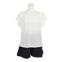 ジャクリーヌベール(Jacouelinebert)(レディース)水着 レディース 4点セット 半袖 Tシャツ ショートパンツ 923029WHT
