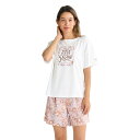 ロキシー(ROXY)(レディース)水着 3点セット ラッシュTシャツ付き ARTSY FLORAL 25SPRSW251010PBG