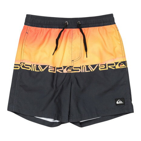 クイックシルバー（Quiksilver）（キッズ）水着 ボードショーツ ジュニア EVERYDAY WORDBLOCK VL YTH14 25SPKBS251002MKZ8
