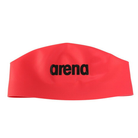 アリーナ(ARENA)(メンズ、レディース)水泳 アクアフォース3Dキャップ レーシングシリコーンキャップ WA承認モデル 赤 M-Lサイズ AS5SSC03U...
